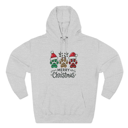 Merry Christmas Paw Hoodie