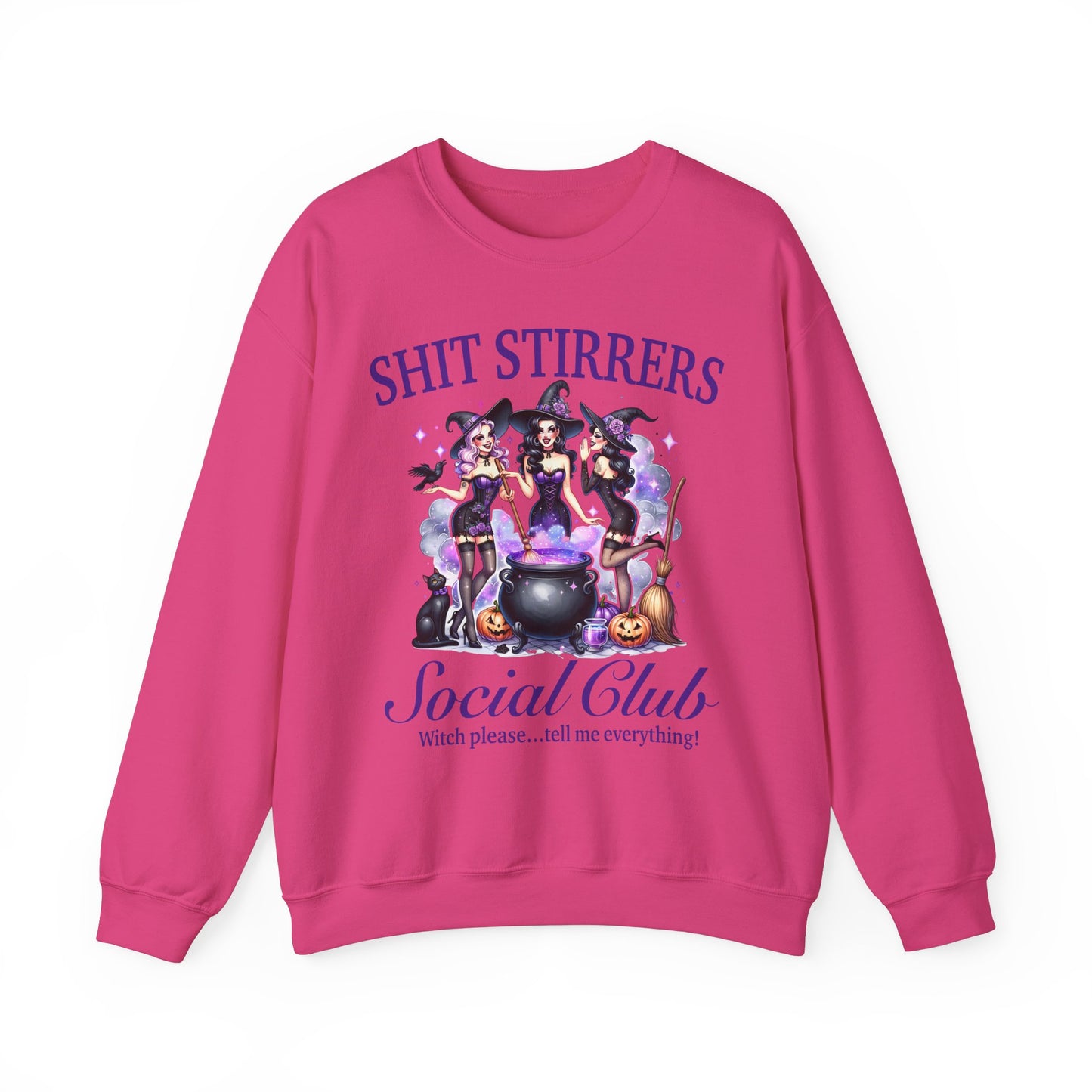 Shit Stirrers - Unisex Heavy Blend Crewneck Sweatshirt – Soft, Durable, and Perfect for Any Occasion