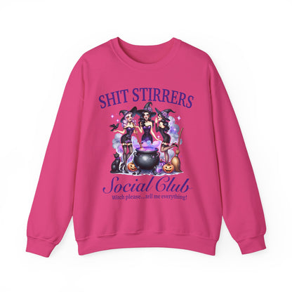 Shit Stirrers - Unisex Heavy Blend Crewneck Sweatshirt – Soft, Durable, and Perfect for Any Occasion