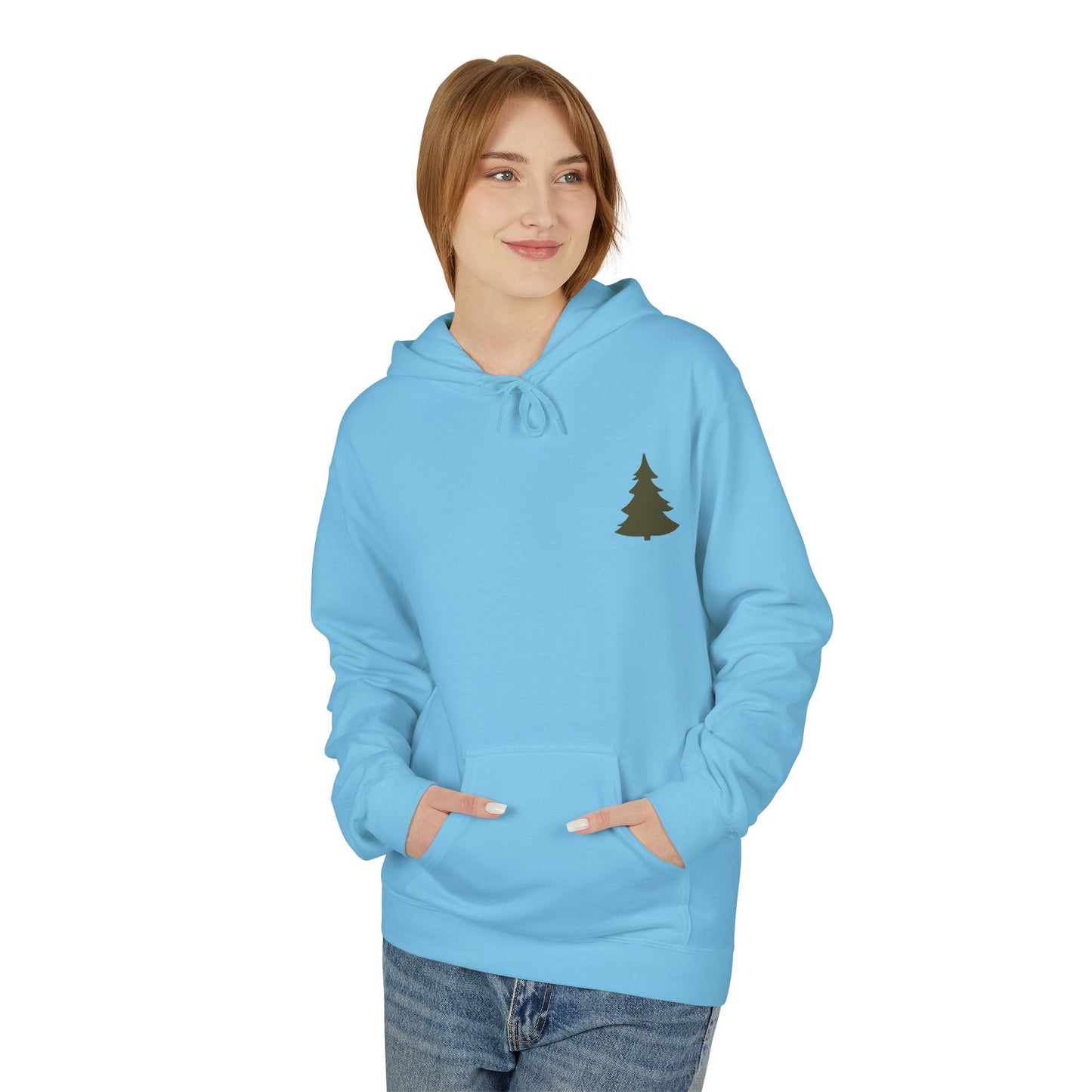 "Christmas Tree Hoodie - Festive Streetwear for the Holiday Season"