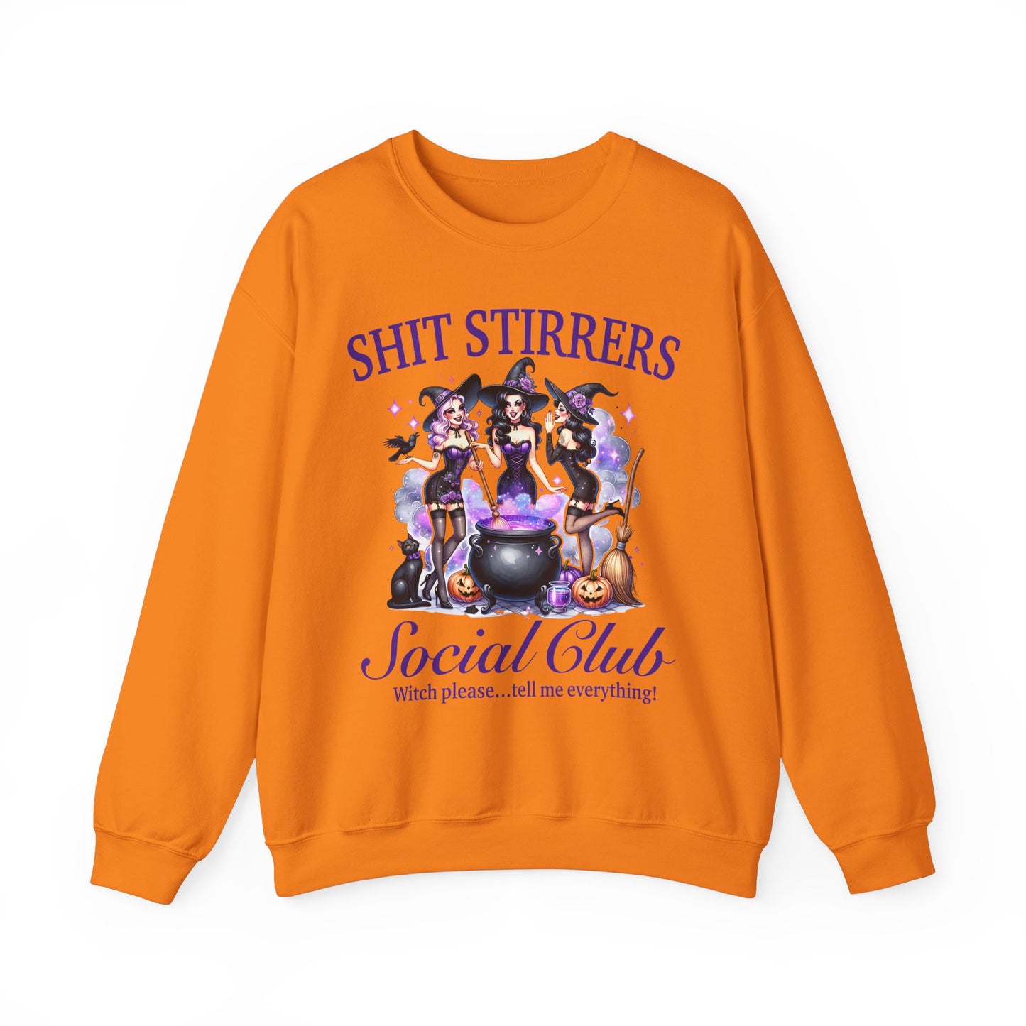 Shit Stirrers - Unisex Heavy Blend Crewneck Sweatshirt – Soft, Durable, and Perfect for Any Occasion