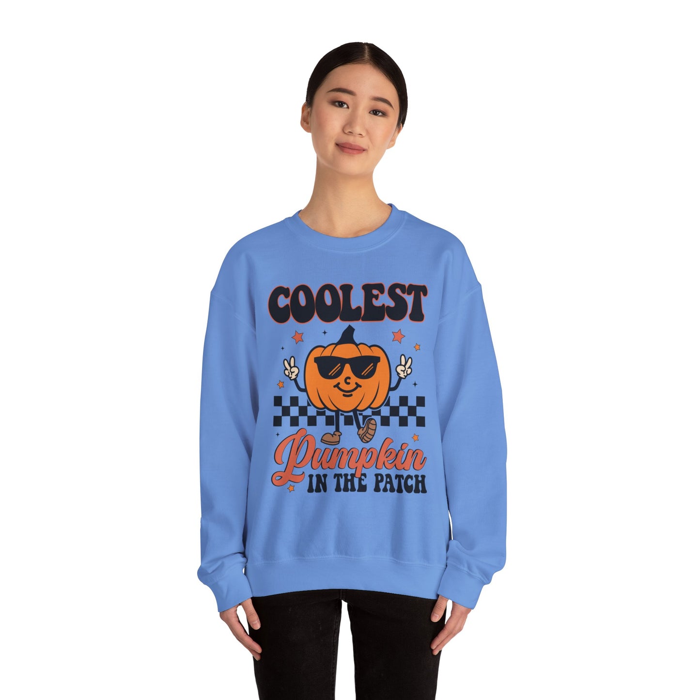 Coolest Pumpkin in the Patch Halloween Sweatshirt – Unisex Cozy Crewneck