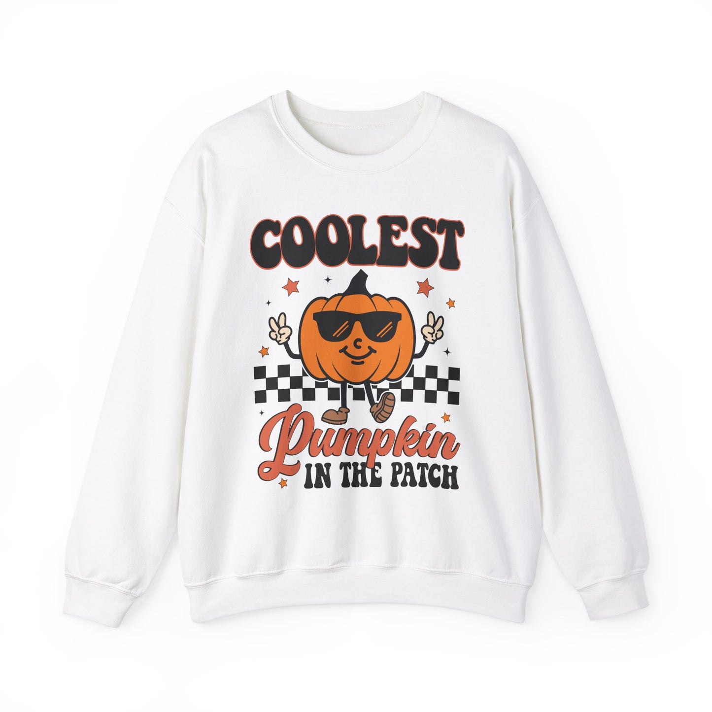 Coolest Pumpkin in the Patch Halloween Sweatshirt – Unisex Cozy Crewneck