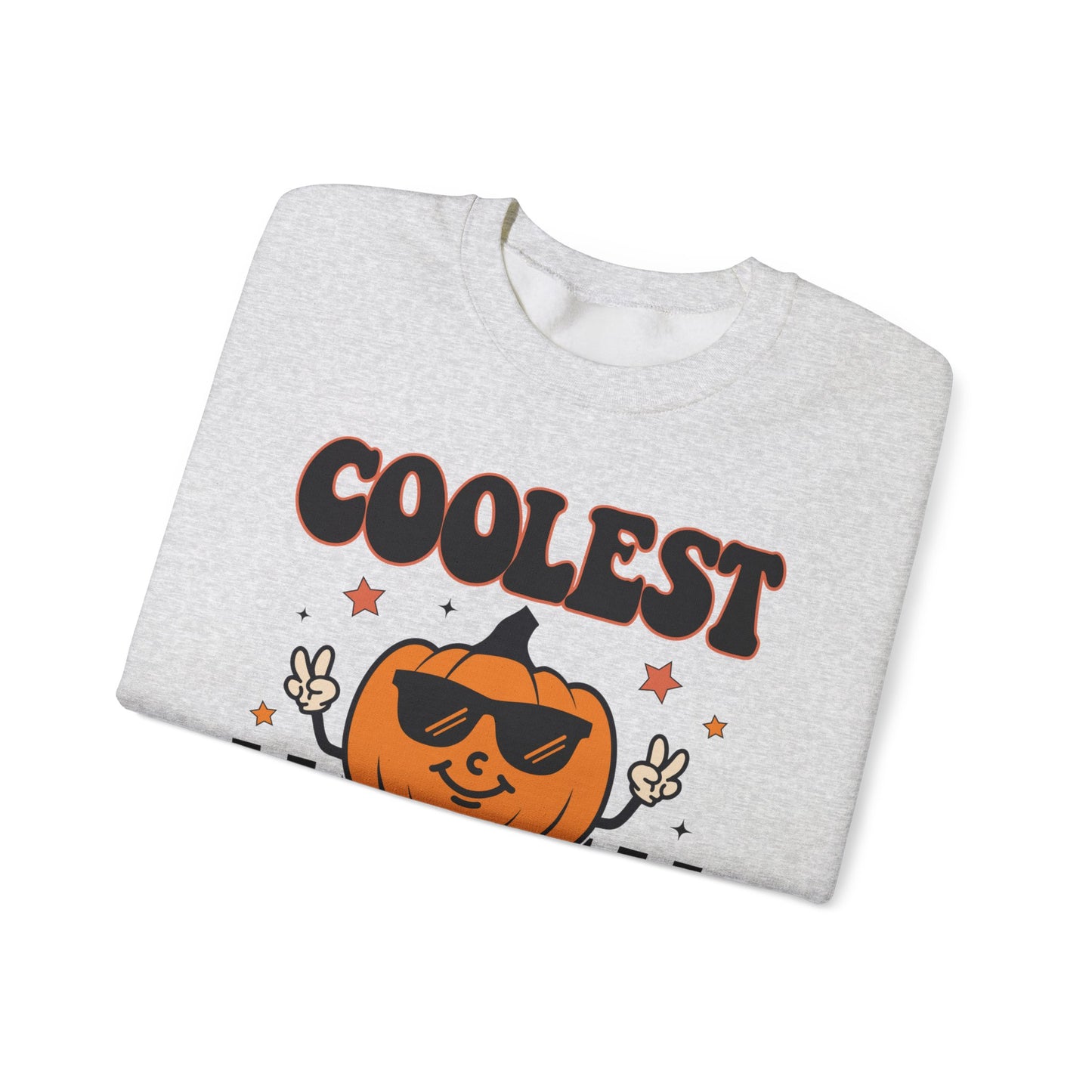 Coolest Pumpkin in the Patch Halloween Sweatshirt – Unisex Cozy Crewneck