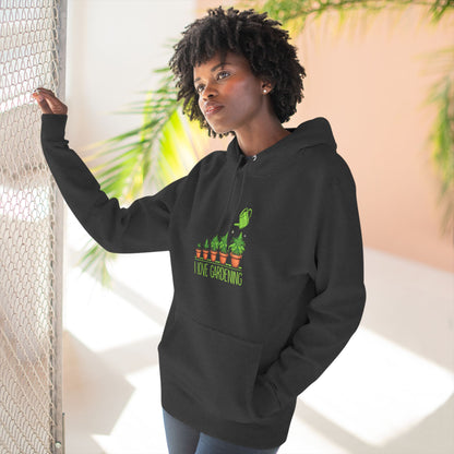 I Love Gardening Hoodie - Cozy Cannabis Culture Pullover