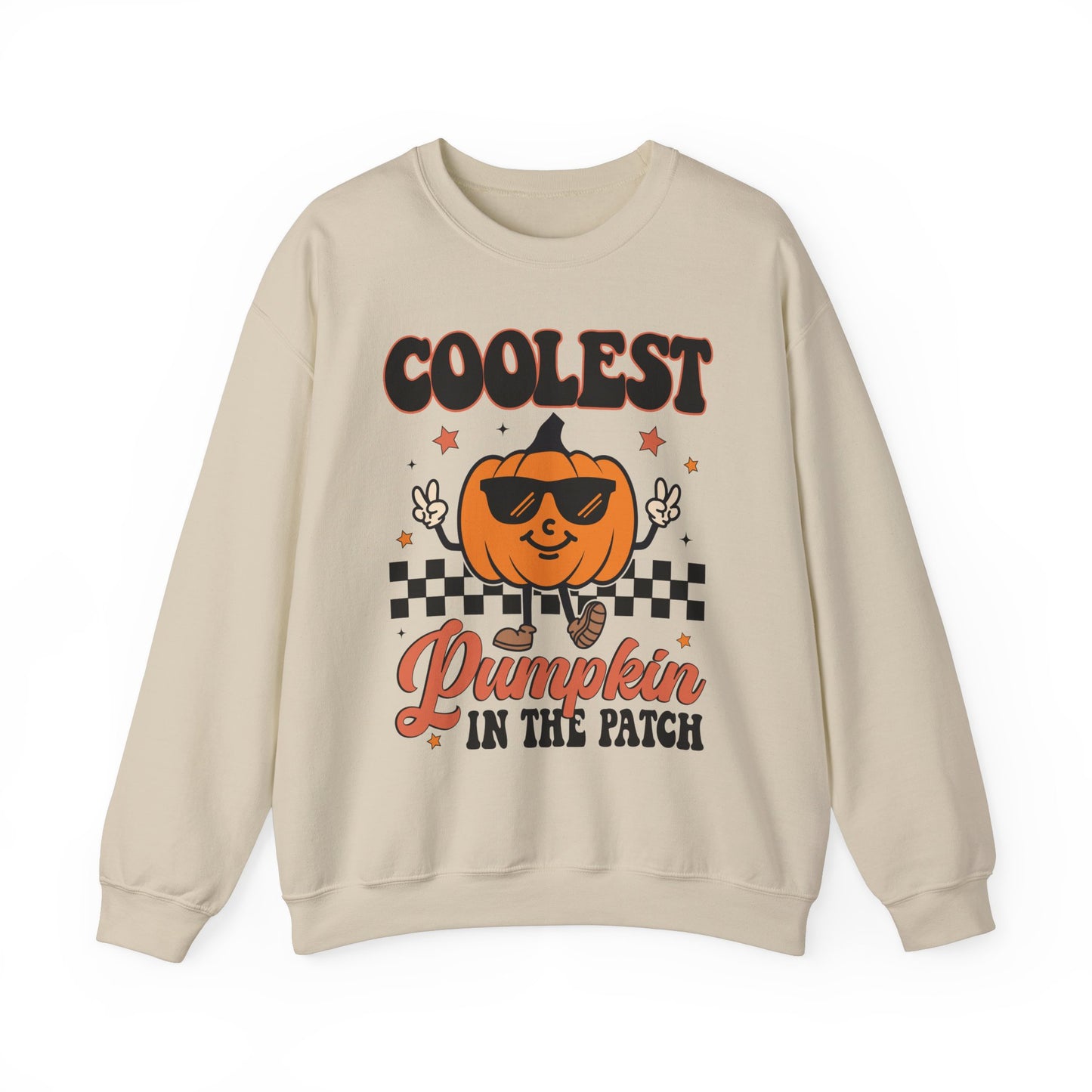 Coolest Pumpkin in the Patch Halloween Sweatshirt – Unisex Cozy Crewneck