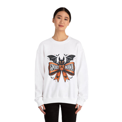 Spooky Mama Halloween Sweatshirt – Unisex Heavy Blend Crewneck