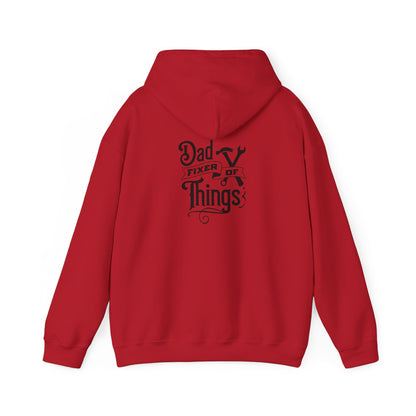 "Dad - Fixture of Things Hoodie – A Tribute to the Ultimate Problem-Solver"