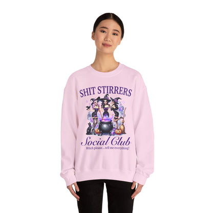 Shit Stirrers - Unisex Heavy Blend Crewneck Sweatshirt – Soft, Durable, and Perfect for Any Occasion