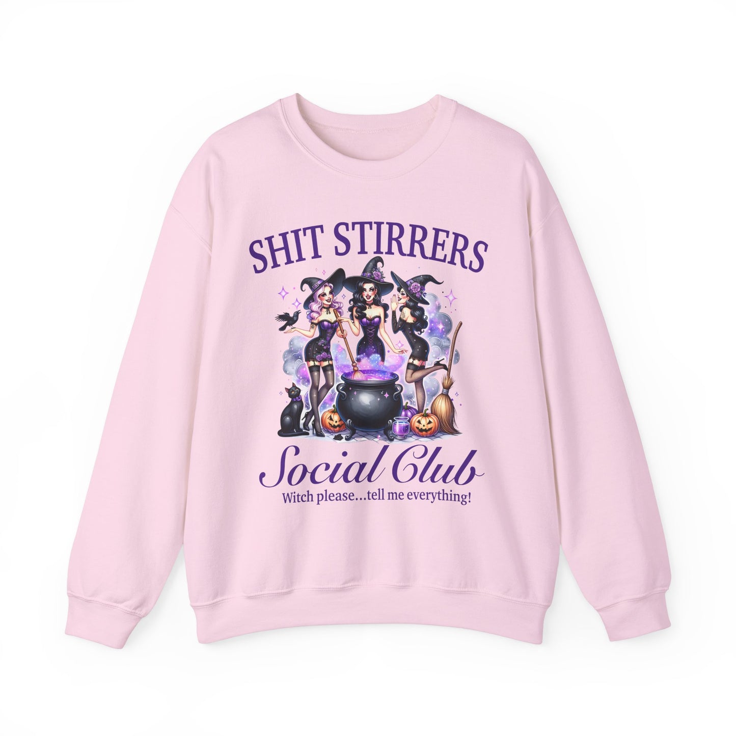 Shit Stirrers - Unisex Heavy Blend Crewneck Sweatshirt – Soft, Durable, and Perfect for Any Occasion