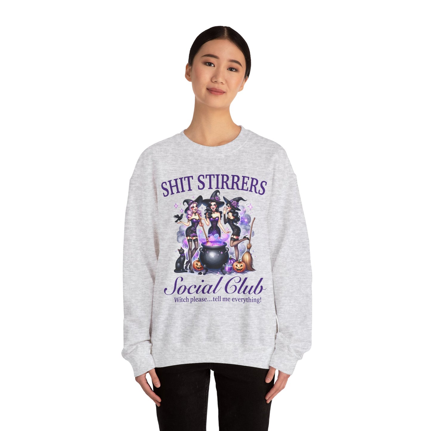 Shit Stirrers - Unisex Heavy Blend Crewneck Sweatshirt – Soft, Durable, and Perfect for Any Occasion