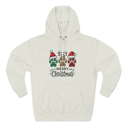 Merry Christmas Paw Hoodie