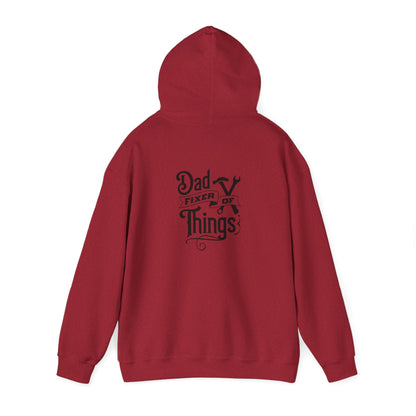 "Dad - Fixture of Things Hoodie – A Tribute to the Ultimate Problem-Solver"