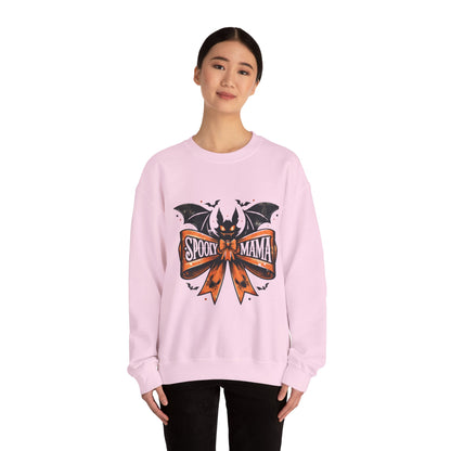 Spooky Mama Halloween Sweatshirt – Unisex Heavy Blend Crewneck