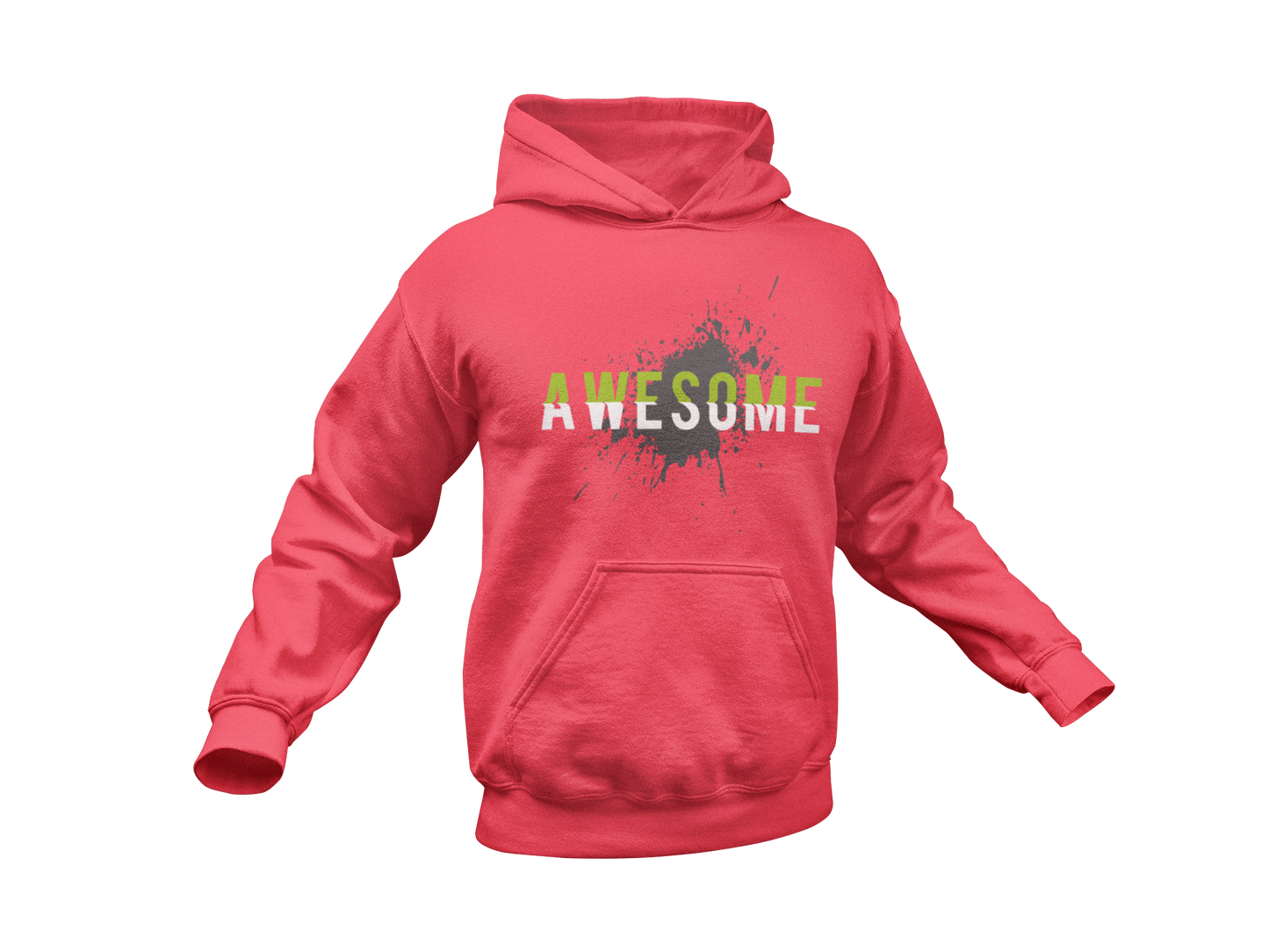 Awesome Splash Hoodie – Bold Comfort, Unmatched Styl