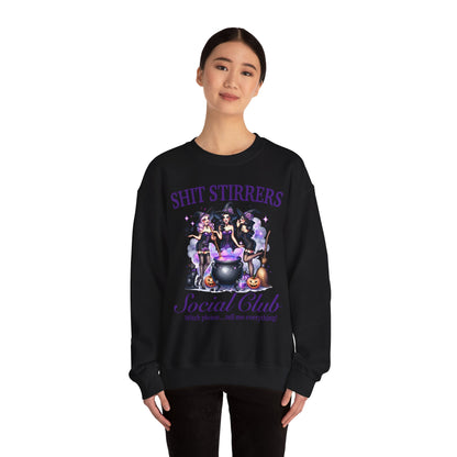 Shit Stirrers - Unisex Heavy Blend Crewneck Sweatshirt – Soft, Durable, and Perfect for Any Occasion