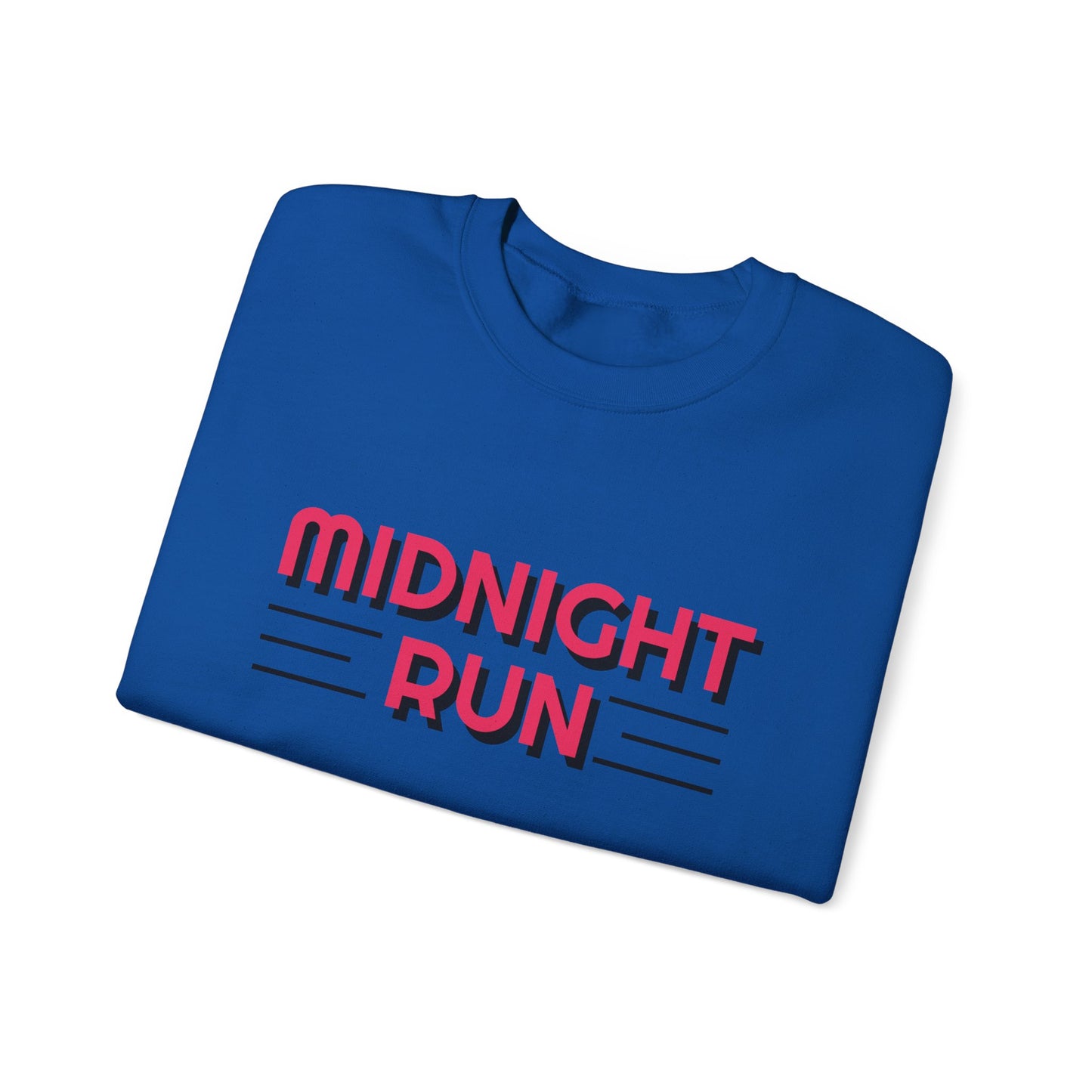 Midnight Run" Unisex Heavy Blend Sweatshirt – Cozy and Stylish for Late Nights