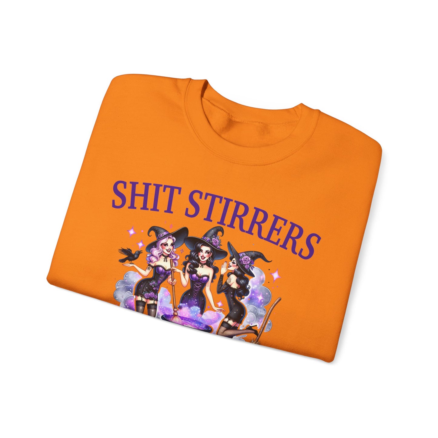 Shit Stirrers - Unisex Heavy Blend Crewneck Sweatshirt – Soft, Durable, and Perfect for Any Occasion