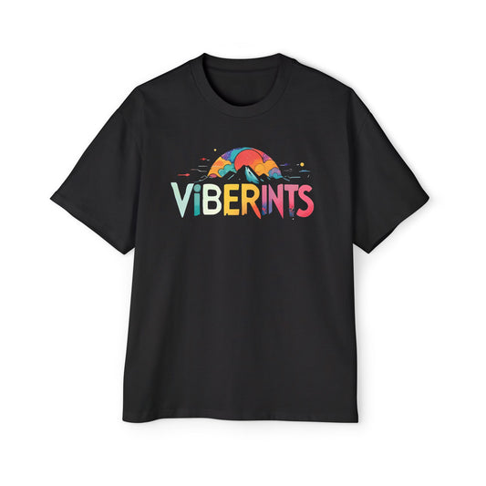 Viberints Classic Oversized Tee - Cozy 100% Carded Cotton - Perfect for Casual Days