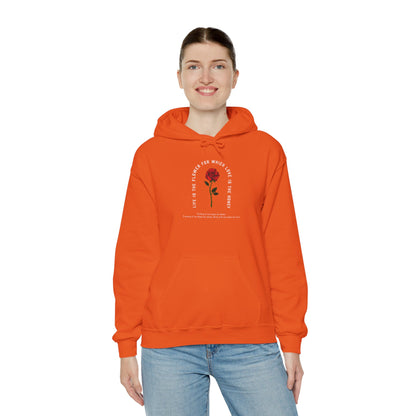 Life Is the Flower Hoodie – A Symbol of Love and Warmth