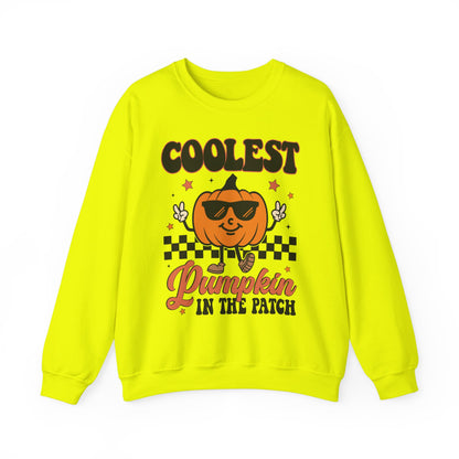 Coolest Pumpkin in the Patch Halloween Sweatshirt – Unisex Cozy Crewneck