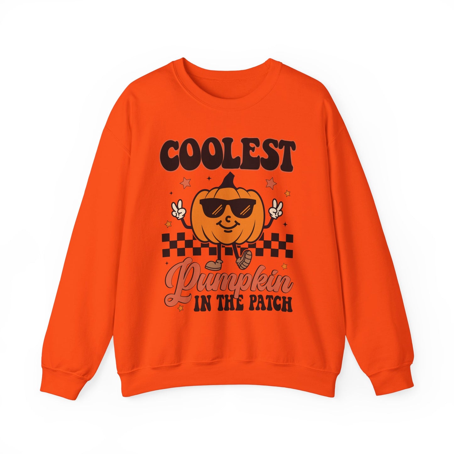 Coolest Pumpkin in the Patch Halloween Sweatshirt – Unisex Cozy Crewneck