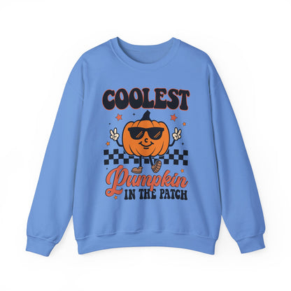 Coolest Pumpkin in the Patch Halloween Sweatshirt – Unisex Cozy Crewneck