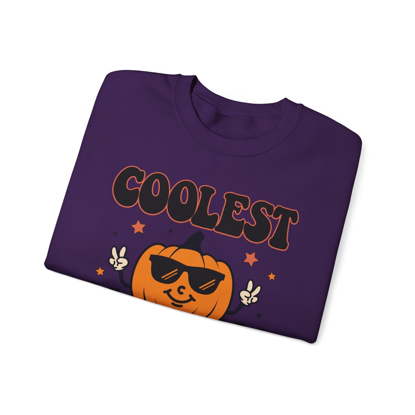 Coolest Pumpkin in the Patch Halloween Sweatshirt – Unisex Cozy Crewneck