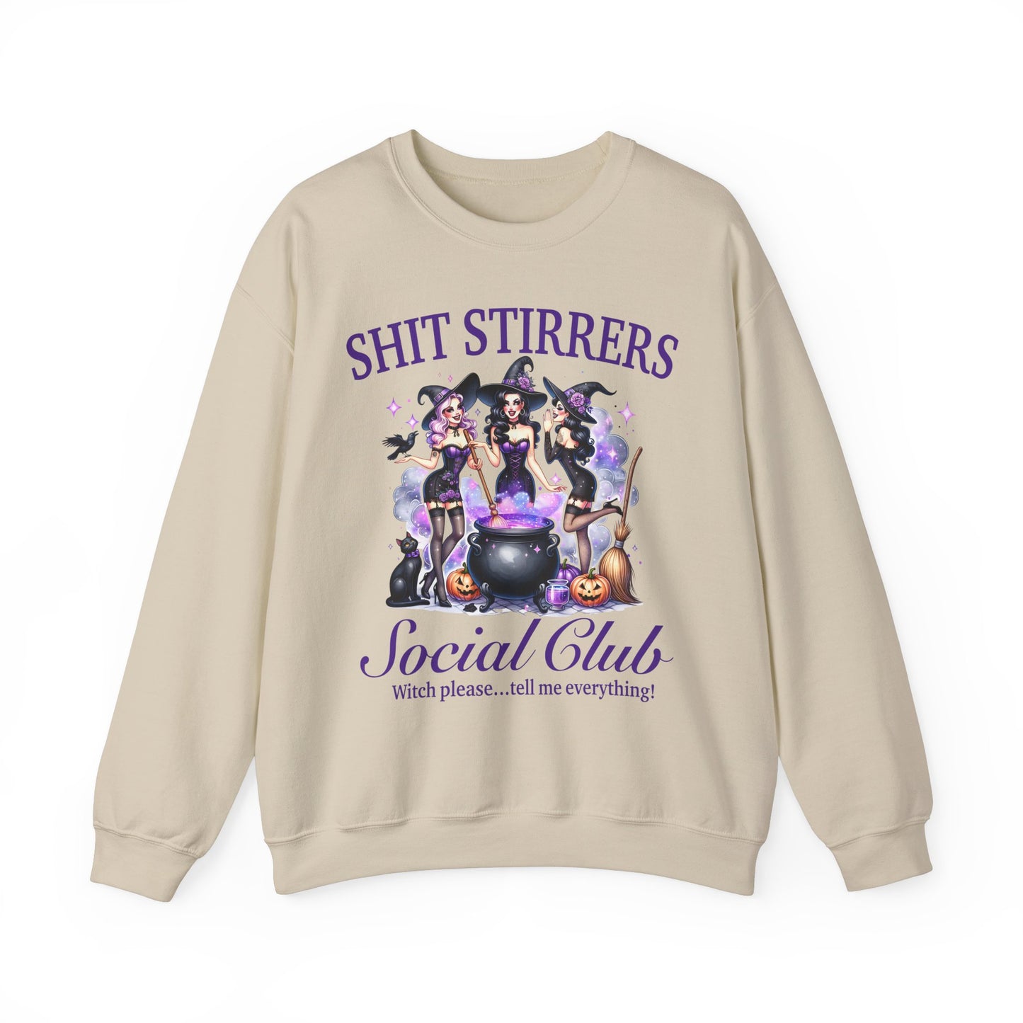 Shit Stirrers - Unisex Heavy Blend Crewneck Sweatshirt – Soft, Durable, and Perfect for Any Occasion