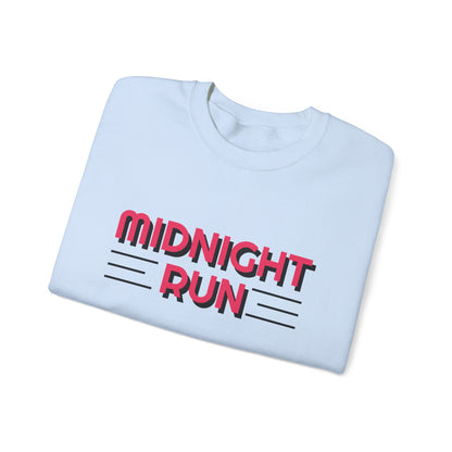 Midnight Run" Unisex Heavy Blend Sweatshirt – Cozy and Stylish for Late Nights