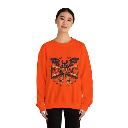 Spooky Mama Halloween Sweatshirt – Unisex Heavy Blend Crewneck