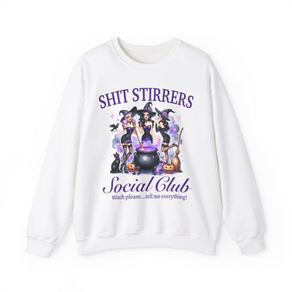 Shit Stirrers - Unisex Heavy Blend Crewneck Sweatshirt – Soft, Durable, and Perfect for Any Occasion