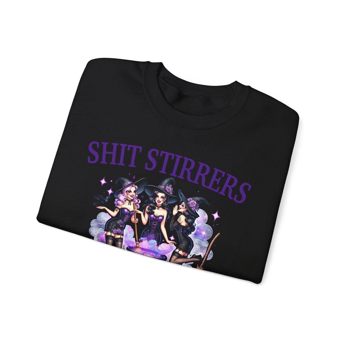 Shit Stirrers - Unisex Heavy Blend Crewneck Sweatshirt – Soft, Durable, and Perfect for Any Occasion