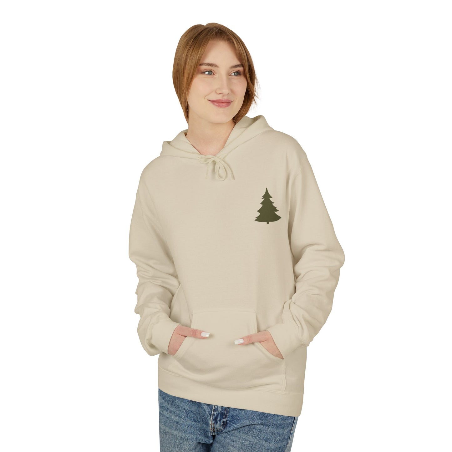 "Christmas Tree Hoodie - Festive Streetwear for the Holiday Season"