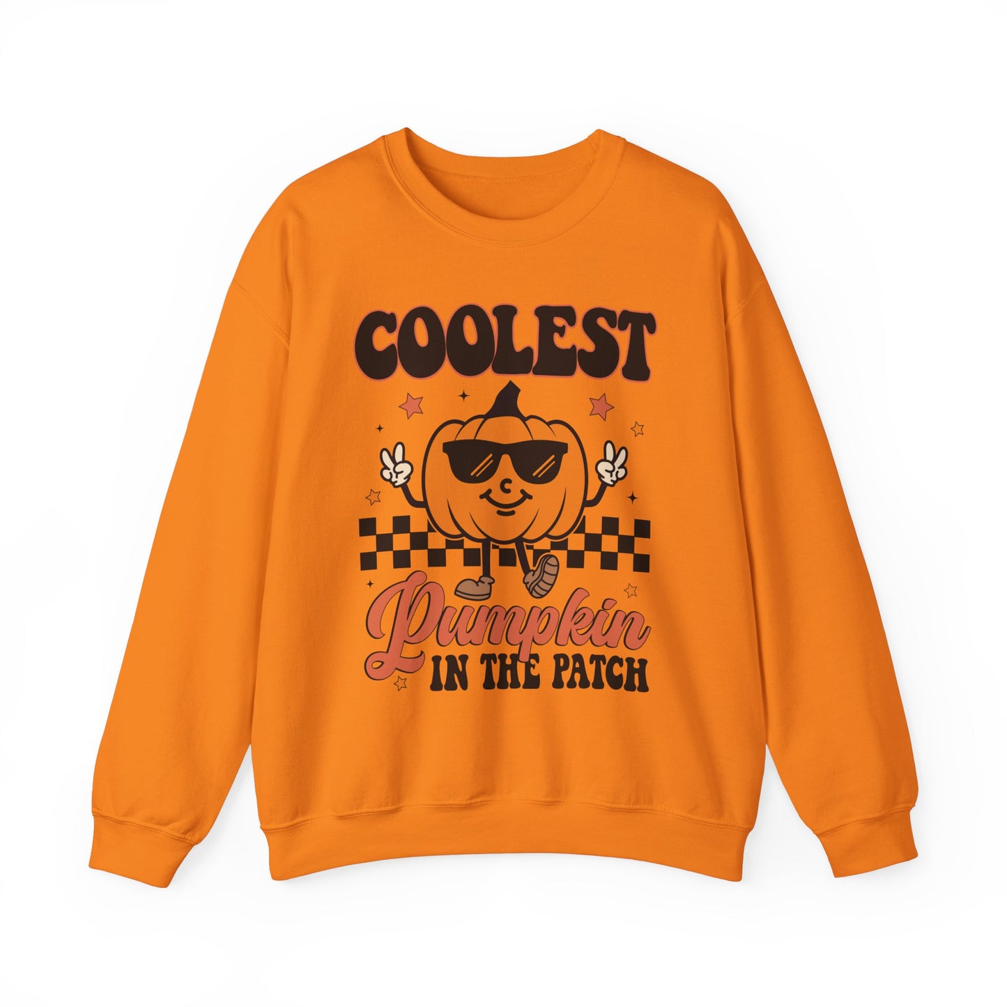 Coolest Pumpkin in the Patch Halloween Sweatshirt – Unisex Cozy Crewneck